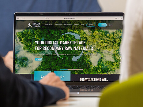 SECONDTRADE website homepage